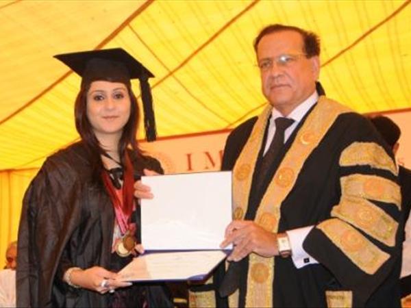 salman taseer at imperial college of business sciences