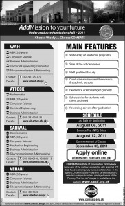 Undergraduate Programs & MBA Attock