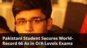 World Record 66 As In O/A Levels Exams